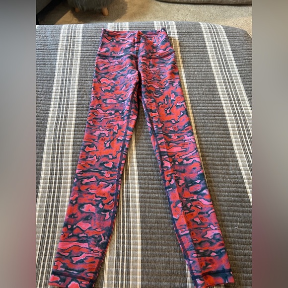 lululemon athletica Women’s Size 4 Patterned Leggings 25” - Picture 1 of 8